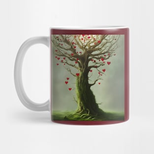 A Tree that grows Hearts Mug